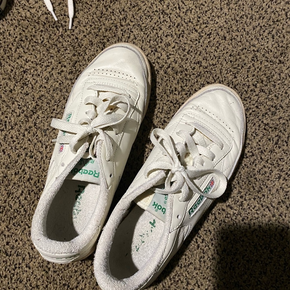 Reebok Off White Club C 85 Vintage Shoes women